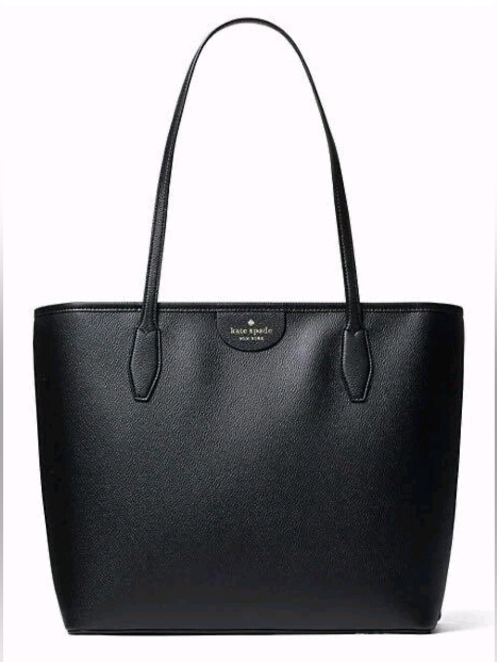 Kate Spade Lori Black Pebbled Leather Tote Bag